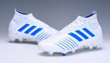 Adidas Predator 19.1 FG White Blue - studzsupply