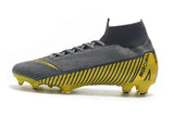 NIKE Mercurial Superfly VI 360 Elite FG Yellow Stripe Grey - studzsupply