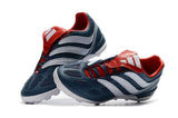 Adidas Predator Precision Turf Soccer Cleats Blue Grey White Red - studzsupply