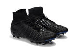 Nike Hypervenom Phantom III DF FG Soccer Cleats All Black - studzsupply