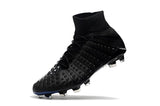 Nike Hypervenom Phantom III DF FG Soccer Cleats All Black - studzsupply