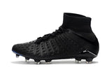 Nike Hypervenom Phantom III DF FG Soccer Cleats All Black - studzsupply
