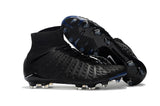 Nike Hypervenom Phantom III DF FG Soccer Cleats All Black - studzsupply