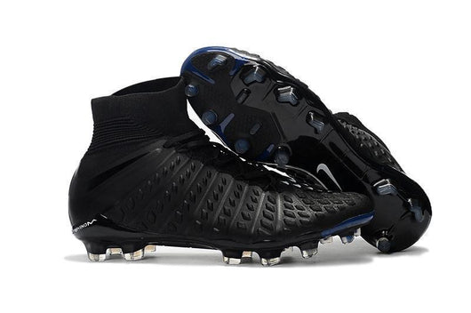Nike Hypervenom Phantom III DF FG Soccer Cleats All Black - studzsupply
