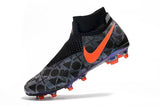 Nike Phantom Vision Elite DF FG Black Orange - studzsupply