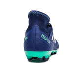Adidas Predator 18.3 AG/FG Soccer Cleats Royal Blue White Green - studzsupply