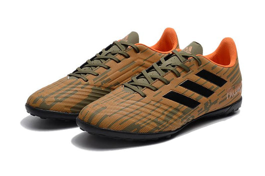 Adidas Predator Accelerator TF Spike Soccer Shoes Orange/Black