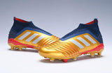 Adidas Predator 19.1 FG Orange Blue no Lace - studzsupply