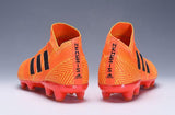 adidas Nemeziz 18+ FG Orange Black - studzsupply