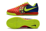 Nike TiempoX Ligera IV Barcelona IC Soccer Shoes Red Fluorescent Green - studzsupply
