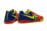 Nike TiempoX Ligera IV Barcelona IC Soccer Shoes Red Fluorescent Green - studzsupply