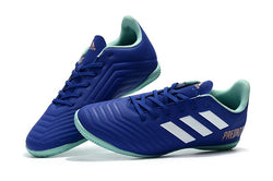 Adidas Predator Tango IN flat soccer shoes Blue/White/Orange/Skyblue