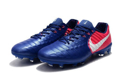 Nike Tiempo Legend VII FG Soccer Cleats Blue Pink White - studzsupply