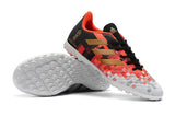 Adidas Predator Accelerator TF spike soccer shoes Red/Black/Orange/Gray