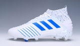 Adidas Predator 19.1 FG White Blue - studzsupply
