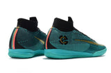 Nike Mercurial SuperflyX VI Elite CR7 IC Soccer Cleats Clear Jade - studzsupply