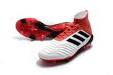 Adidas Predator FG Studded Football Shoes Red/White