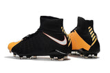 Nike Hypervenom Phantom III DF FG Soccer Cleats Black Laser Orange - studzsupply