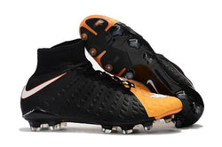 Nike Hypervenom Phantom III DF FG Soccer Cleats Black Laser Orange - studzsupply