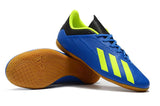 Adidas X series IC indoor flat soccer shoes Blue/Green/Orange
