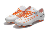 Nike Mercurial Vapor XI FG Soccer Cleats White Orange Black - studzsupply