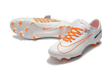 Nike Mercurial Vapor XI FG Soccer Cleats White Orange Black - studzsupply