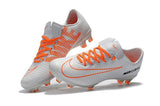Nike Mercurial Vapor XI FG Soccer Cleats White Orange Black - studzsupply