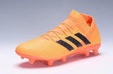 ADIDAS NEMEZIZ MESSI 18+ FIRM GROUND CLEATS ORANGE BLACK - studzsupply