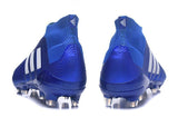Adidas Predator 18+ FG Soccer Cleats Royal Blue White - studzsupply