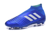 Adidas Predator 18+ FG Soccer Cleats Royal Blue White - studzsupply