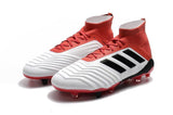 Adidas Predator 18.1 FG Soccer Cleats Red White Retro Black - studzsupply