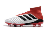 Adidas Predator 18.1 FG Soccer Cleats Red White Retro Black - studzsupply