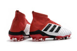 Adidas Predator 18.1 FG Soccer Cleats Red White Retro Black - studzsupply