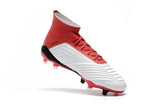 Adidas Predator 18.1 FG Soccer Cleats Red White Retro Black - studzsupply