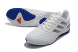 Adidas Predator Tango IN flat soccer shoes Gray/Blue/Orange