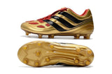 Adidas Predator Precision FG Soccer Cleats Golden Red Black - studzsupply