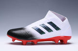 adidas Nemeziz 18+ FG White Black Red - studzsupply