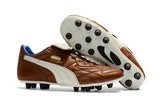 Hummer King kangaroo leather FG football shoes Chocolate/Cream