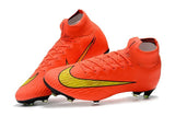 NIKE Mercurial Superfly VI 360 Elite FG Orange Yellow - studzsupply