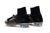 Nike Mercurial Superfly V FG Soccer Cleats Multi Color White Black - studzsupply