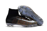 Nike Mercurial Superfly V FG Soccer Cleats Multi Color White Black - studzsupply