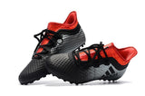 Adidas X Tango 16.1 Turf Soccer Cleats Grey Black Solar Red - studzsupply