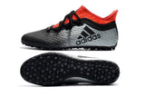 Adidas X Tango 16.1 Turf Soccer Cleats Grey Black Solar Red - studzsupply