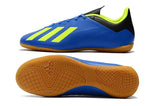 Adidas X series IC indoor flat soccer shoes Blue/Green/Orange