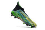 Adidas Predator 18+ FG Soccer Cleats Green Black Blue Yellow - studzsupply