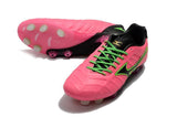 Mizuno Rebula V1 FG Soccer Cleats Pink Black Green - studzsupply
