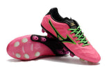 Mizuno Rebula V1 FG Soccer Cleats Pink Black Green - studzsupply