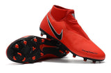 Nike Phantom Vision Elite DF FG Soccer Cleats Orange Black - studzsupply