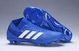 ADIDAS NEMEZIZ MESSI 18.1 FIRM GROUND CLEATS BLUE WHITE - studzsupply