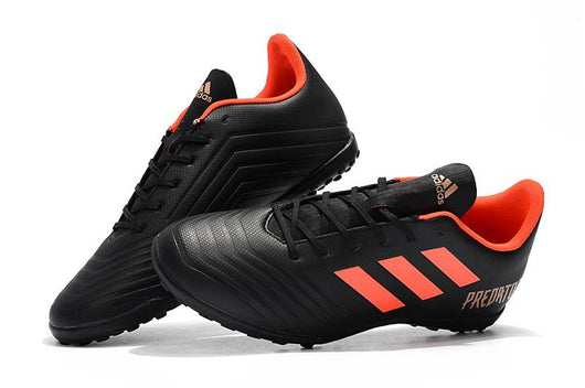 Adidas Predator Accelerator TF spike soccer shoes Black/Red